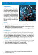 KI-gestützte, robotische und immersive Technologien für personalisierte Gesundheit