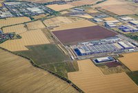 The premium industrial area "Erfurter Kreuz" in Arnstadt.