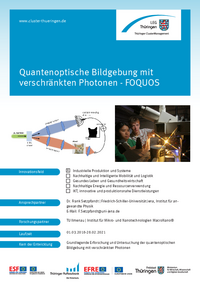Quantenoptische Bildgebung mit verschränkten Photonen (FOQUOS)