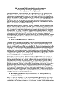 Positionspapier der Thüringer Halbleiterindustrie