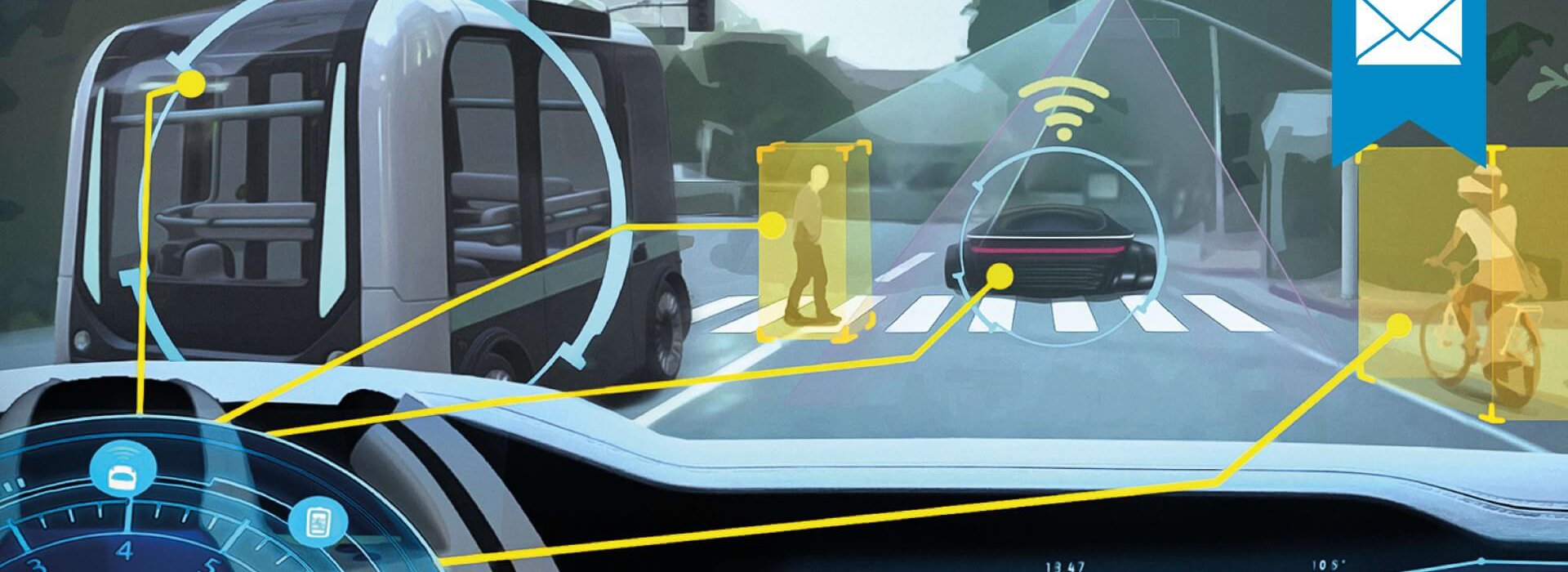 Autonomes fahren in der Zukunft inklusive Objekterkennung