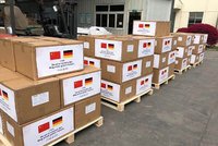 The donation is ready for transport from Ningde to Thuringia. Photo: CATL