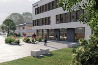 The new building of Funkwerk AG in Kölleda.