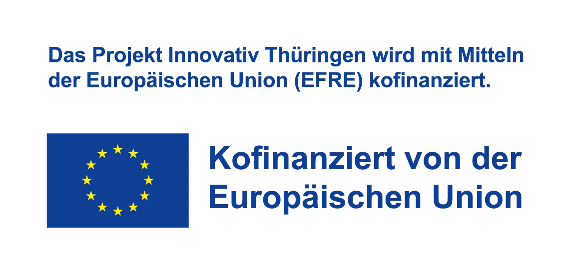Bildbeschreibung / description: Logo EFRE - Kofinanziert von der Europäischen Union
